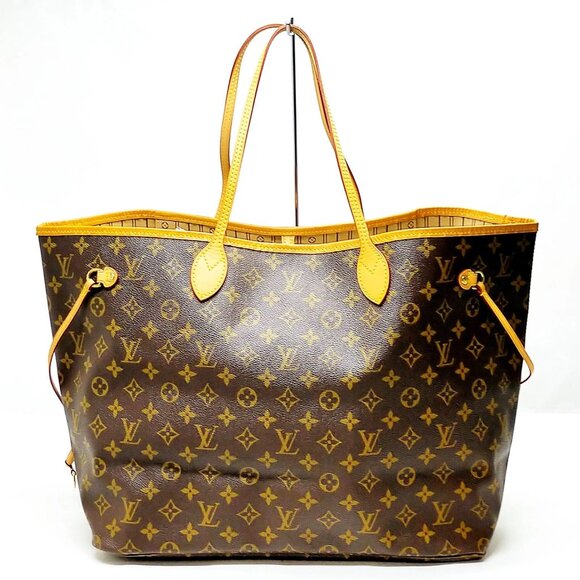Louis Vuitton LV Tote Bag Neverfull GM Brown Monogram 885-083025 - Picture 1 of 12